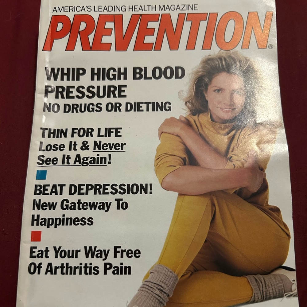 Women’s Vintage Prevention Magazine. October 1990.